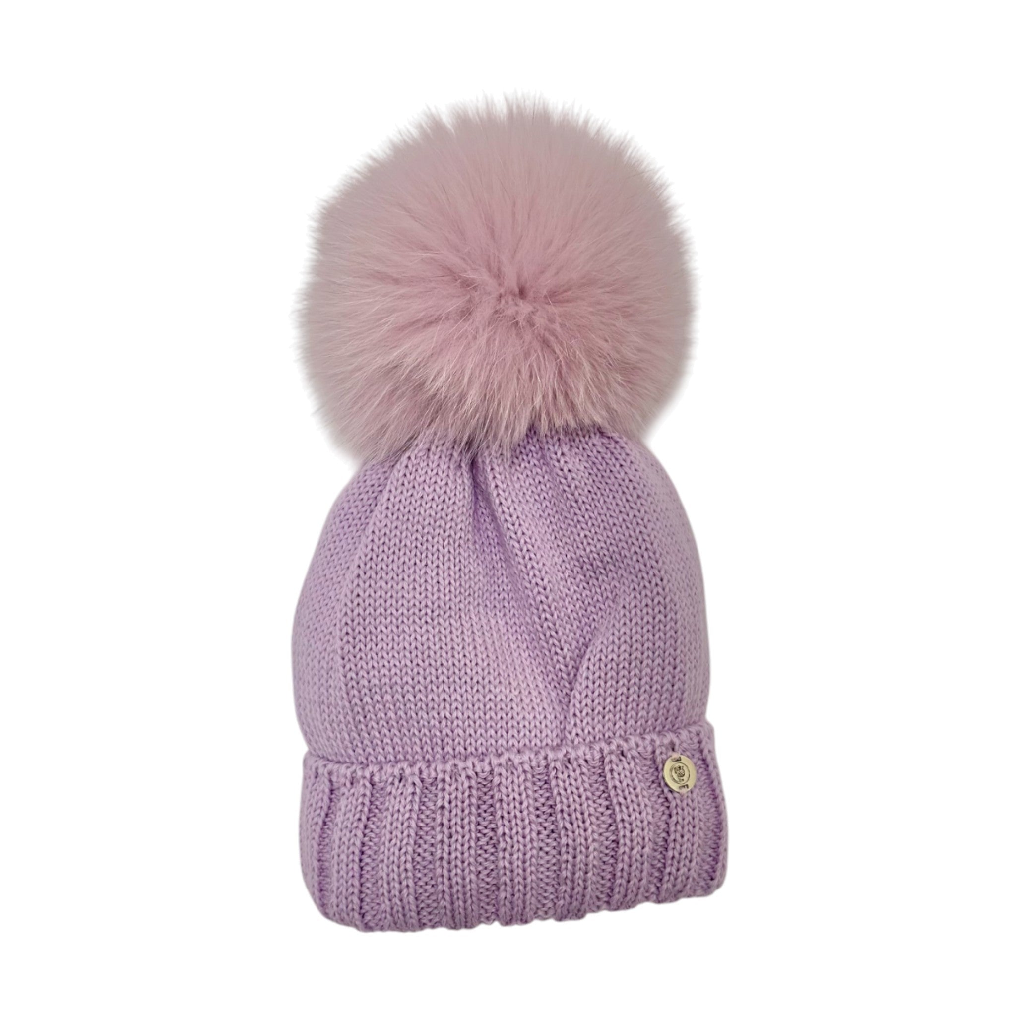 Cappello Pom Pon Volpe Lilla CT3443VA/L