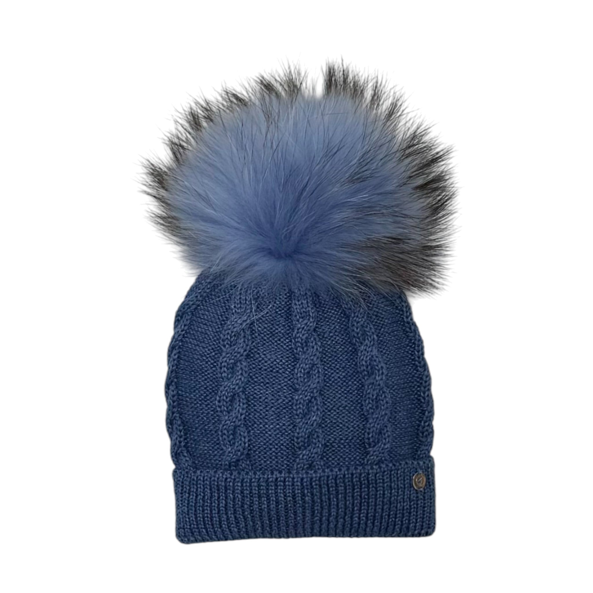 Cappello Pom Pon Blu CT0607A/J