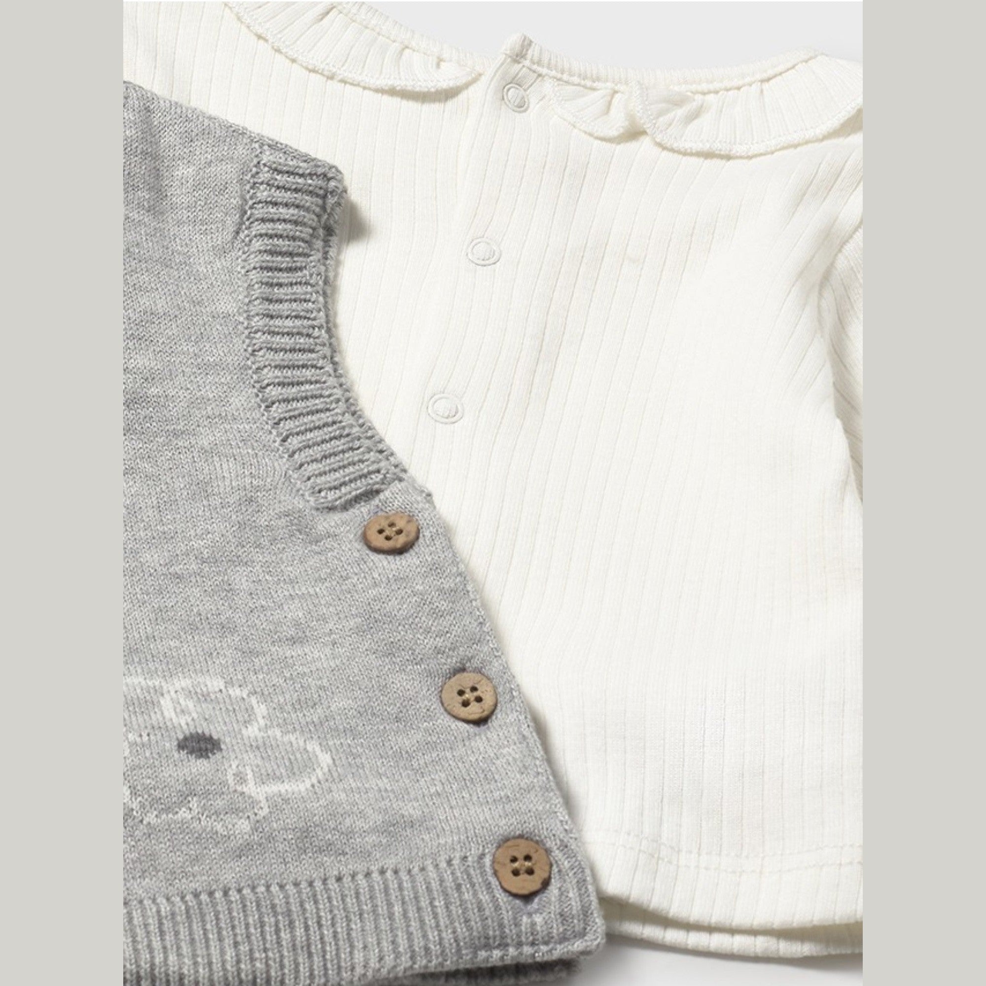 Completo Bimba Grigio 2709/16 -  NANU' BABY