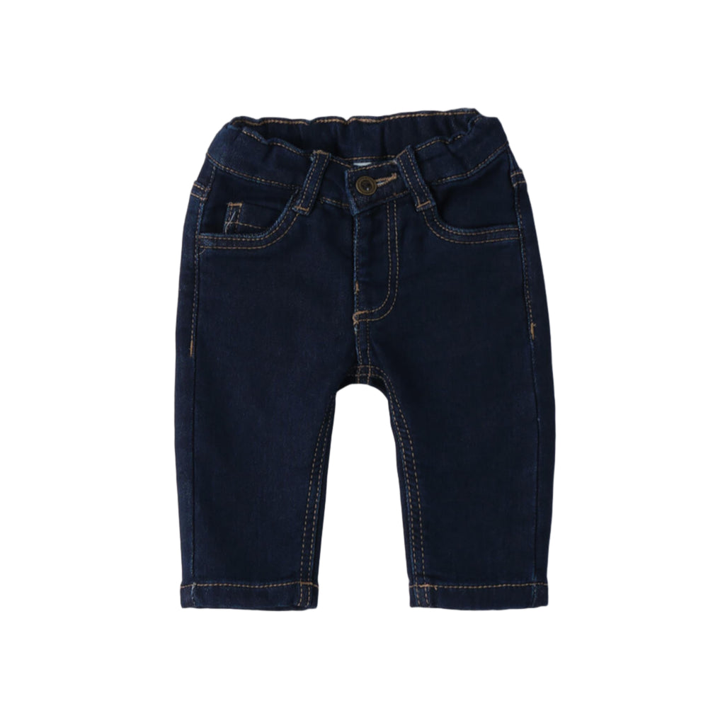 Boy's Blue Stretch Cotton Denim Jeans 3F624/7750