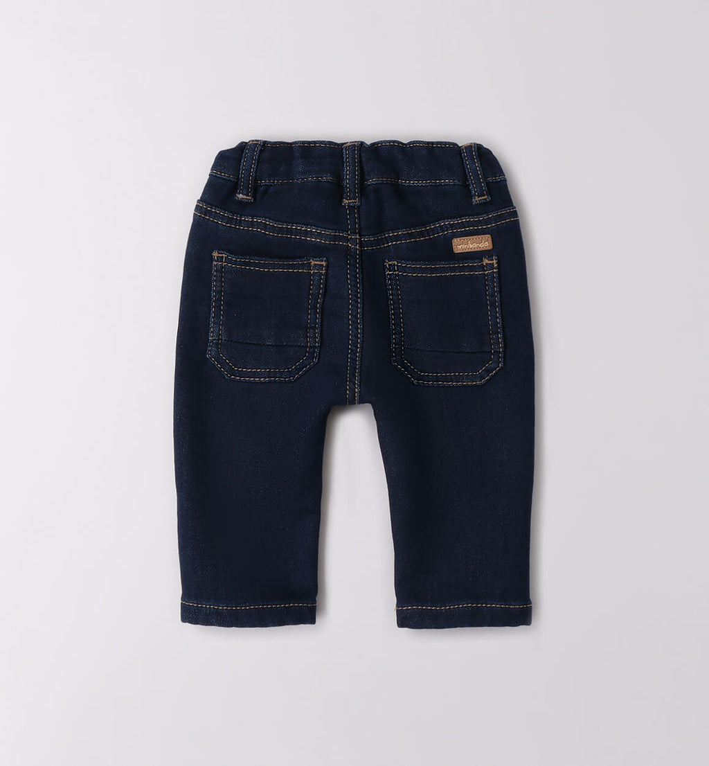 Boy's Blue Stretch Cotton Denim Jeans 3F624/7750