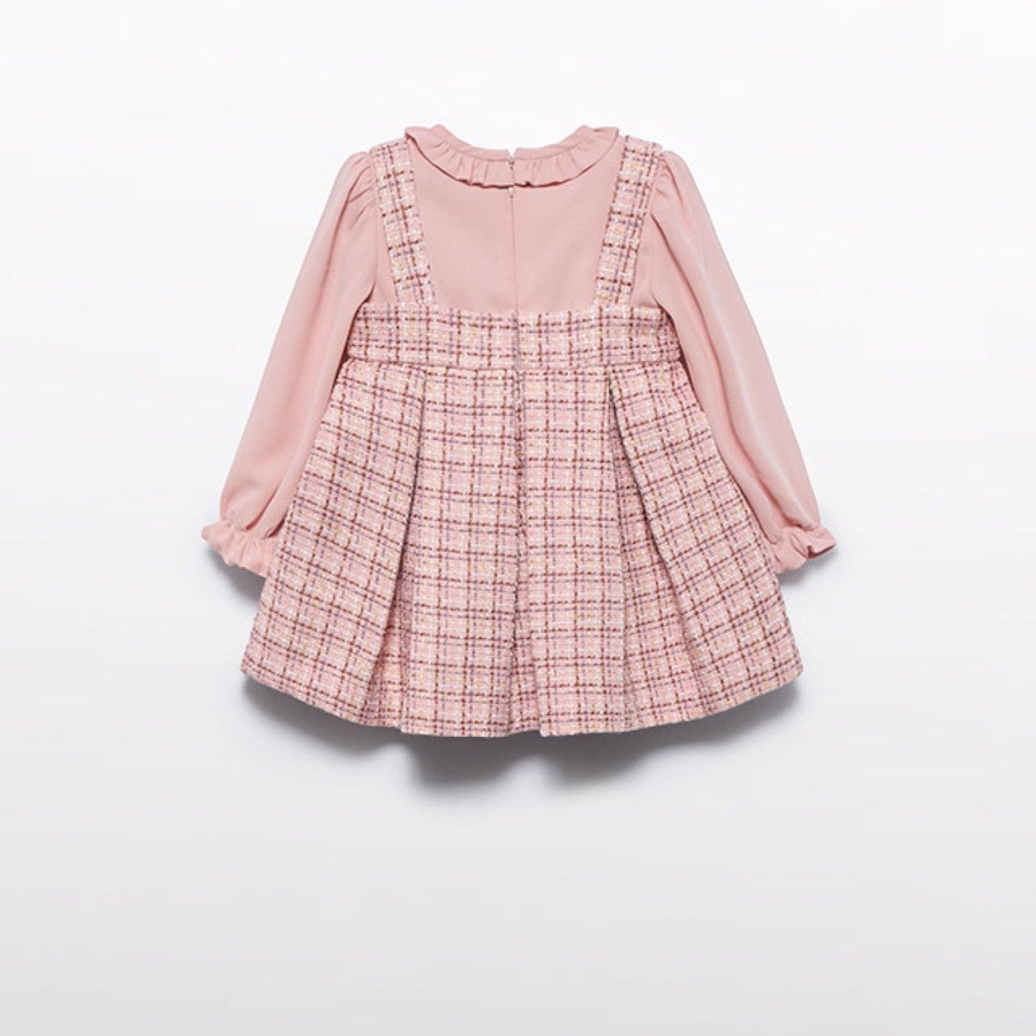 Abito pichi tweed Bimba Rosa 5504/8 -  NANU' BABY