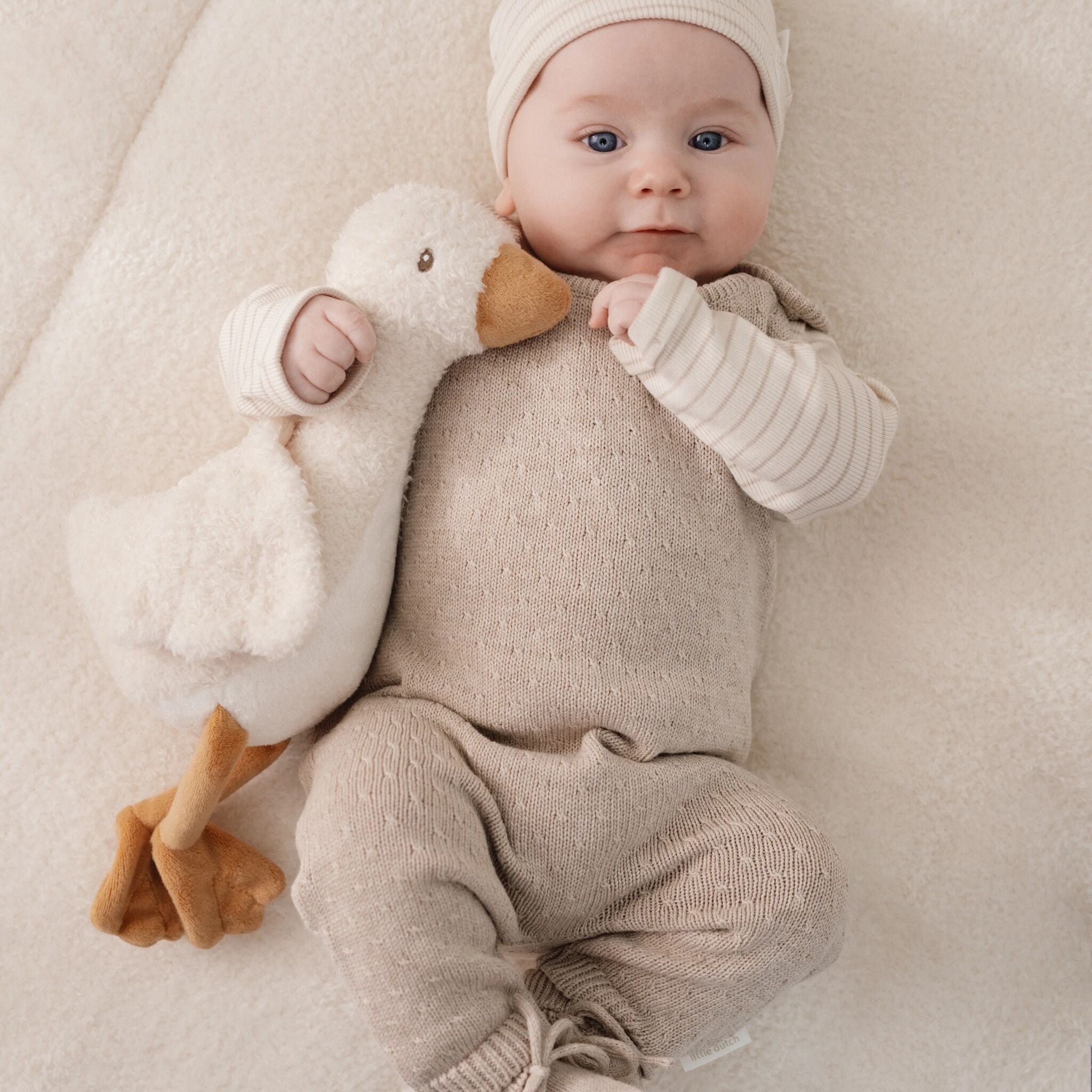 Baby Romper - Knitted, Beige, CL25293043