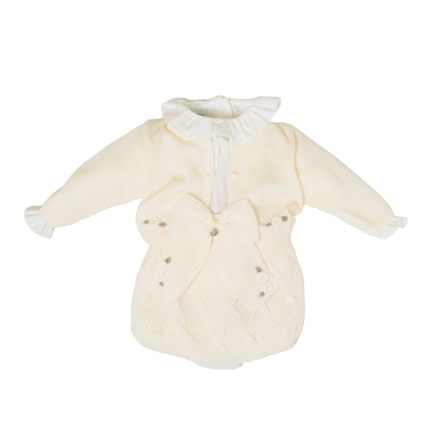 Completo Bimba VANIGLIA IN2460/V -  NANU' BABY