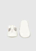 White Velcro Shoes 9082/86