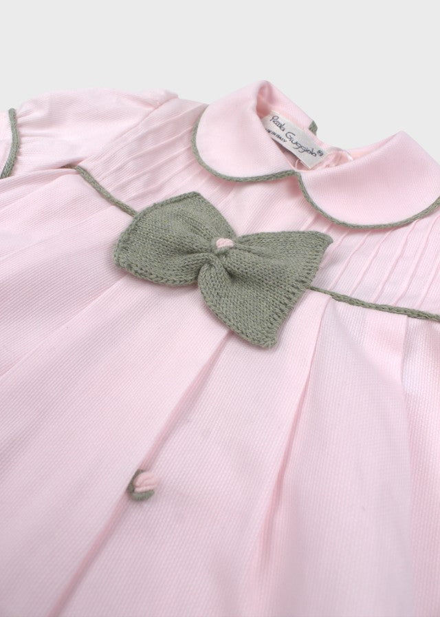 BRINDISI1445 Pink Flower Cotton Set