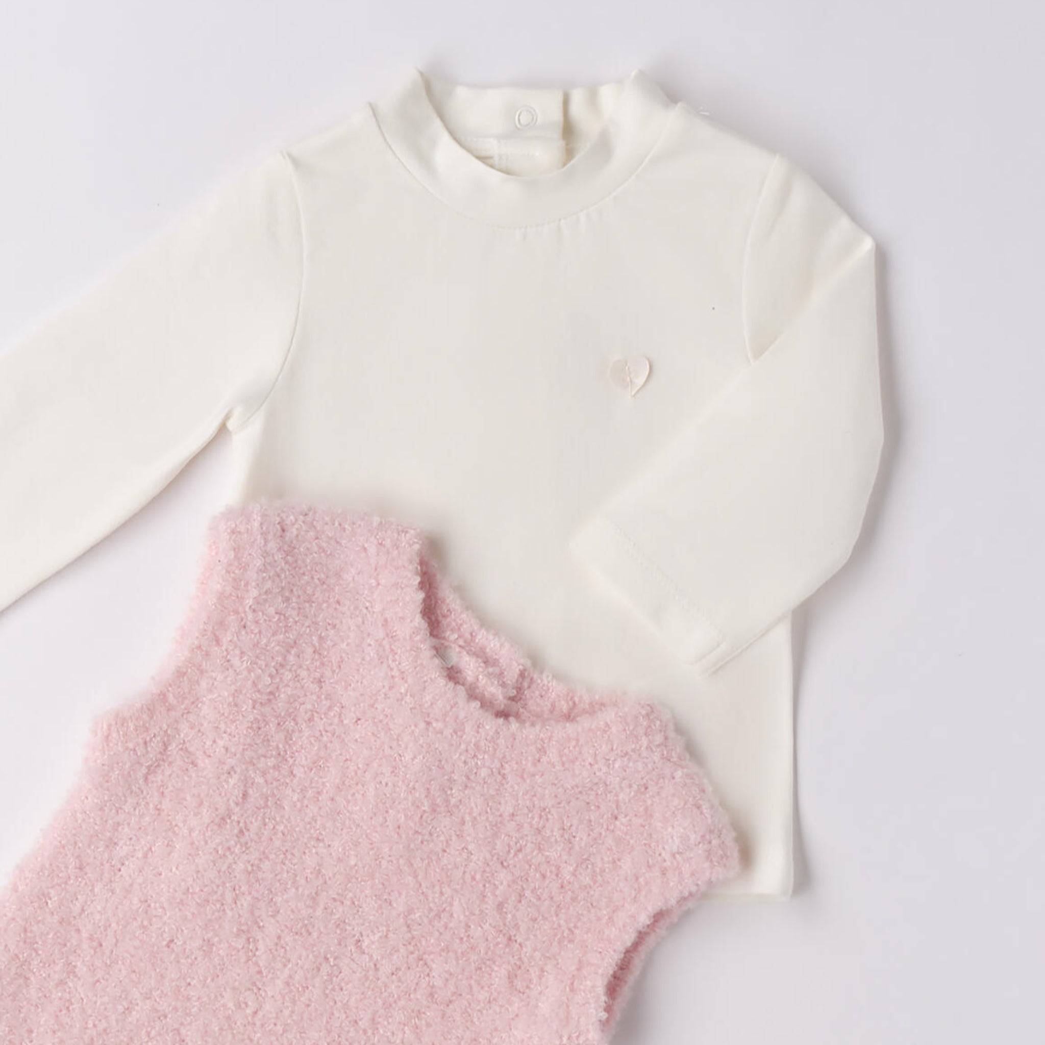 Kit Bimba Rosa 3F777/2714 corredino e abbigliamento neonato | NANU' BABY