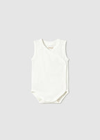 Natural Sleeveless Bodysuit 1702