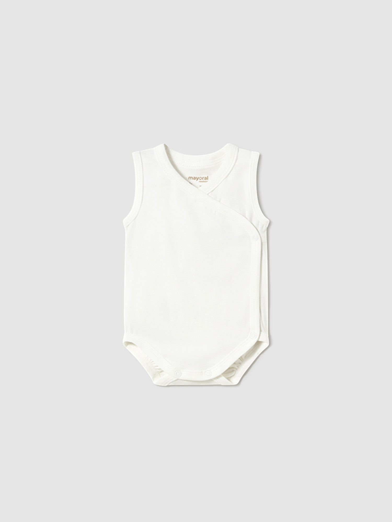 Sleeveless Bodysuit for Newborns Natural 1702 /N