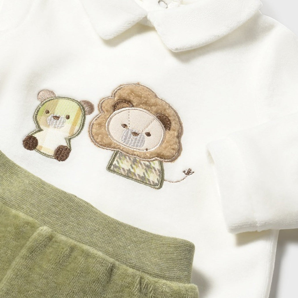 Newborn Baby Boy Outfit, Green, 2562/68