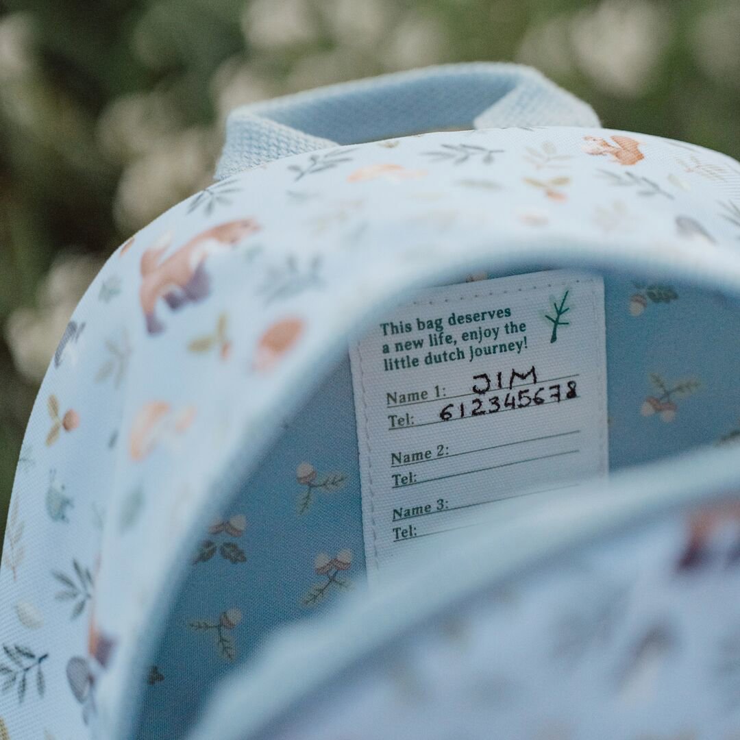 Zaino Forest Friends  Blu LD4911 -  NANU' BABY