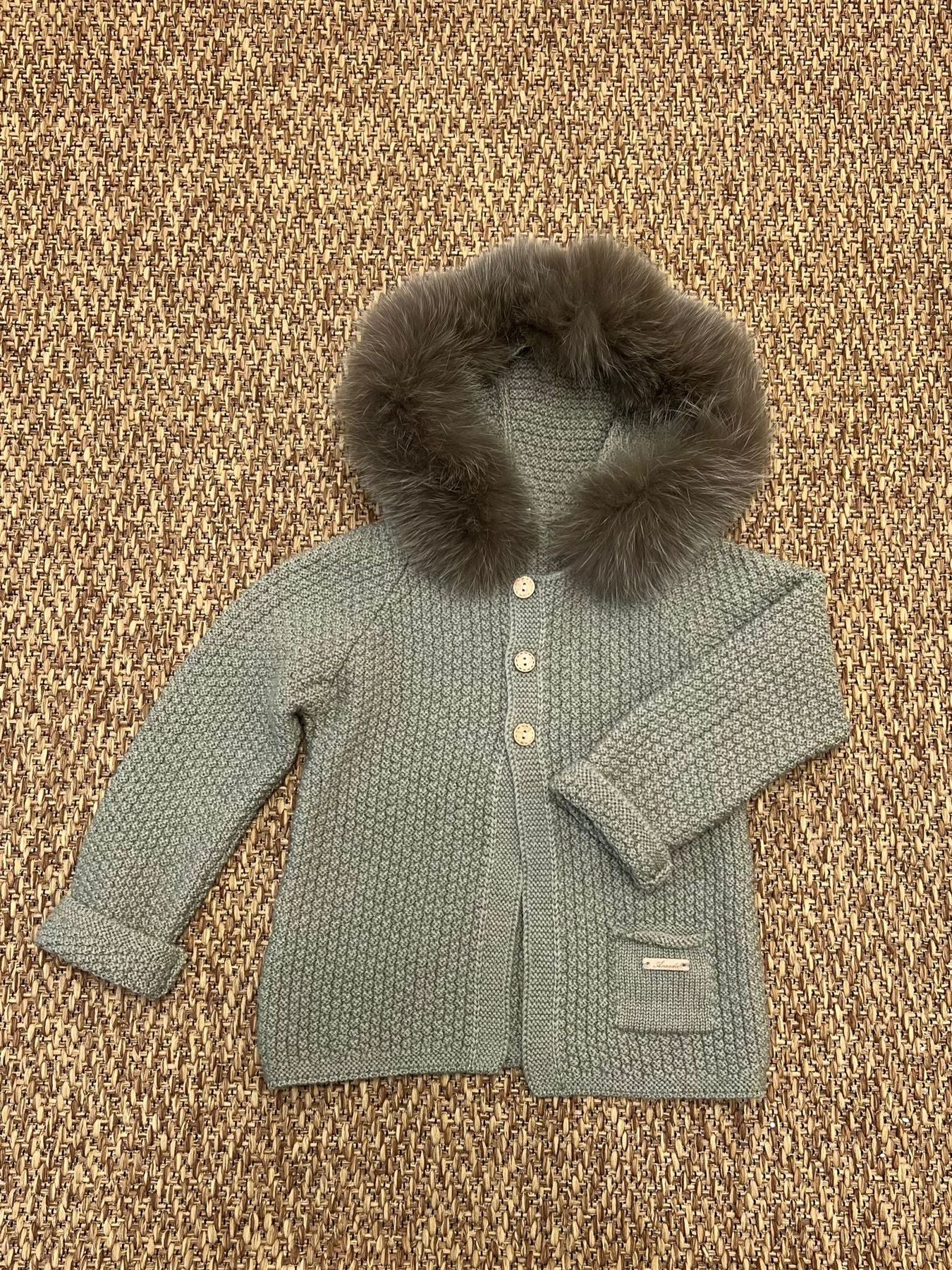 Boys' Knit Coat GREEN L019-10206