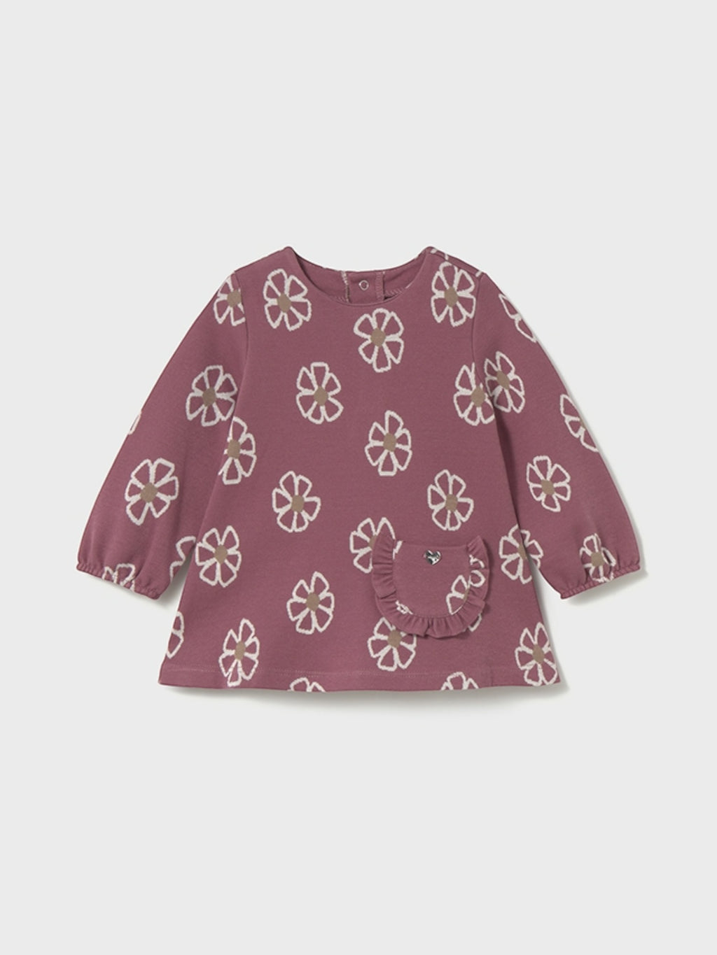 Jacquard knit dress, Pink, Girl, 2918/49