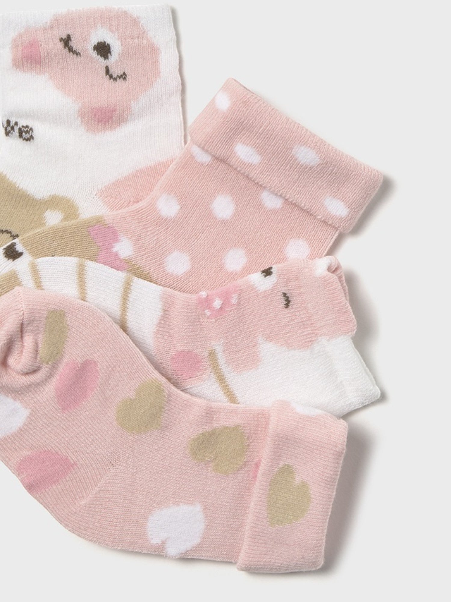 Set 4 calze  ROSA 9867 /RB -  NANU' BABY