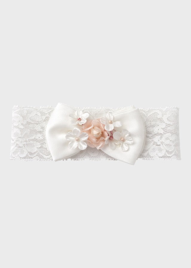 White Ceremony Hair Band FA082