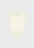 Natural Short Sleeve Bodysuit 1746