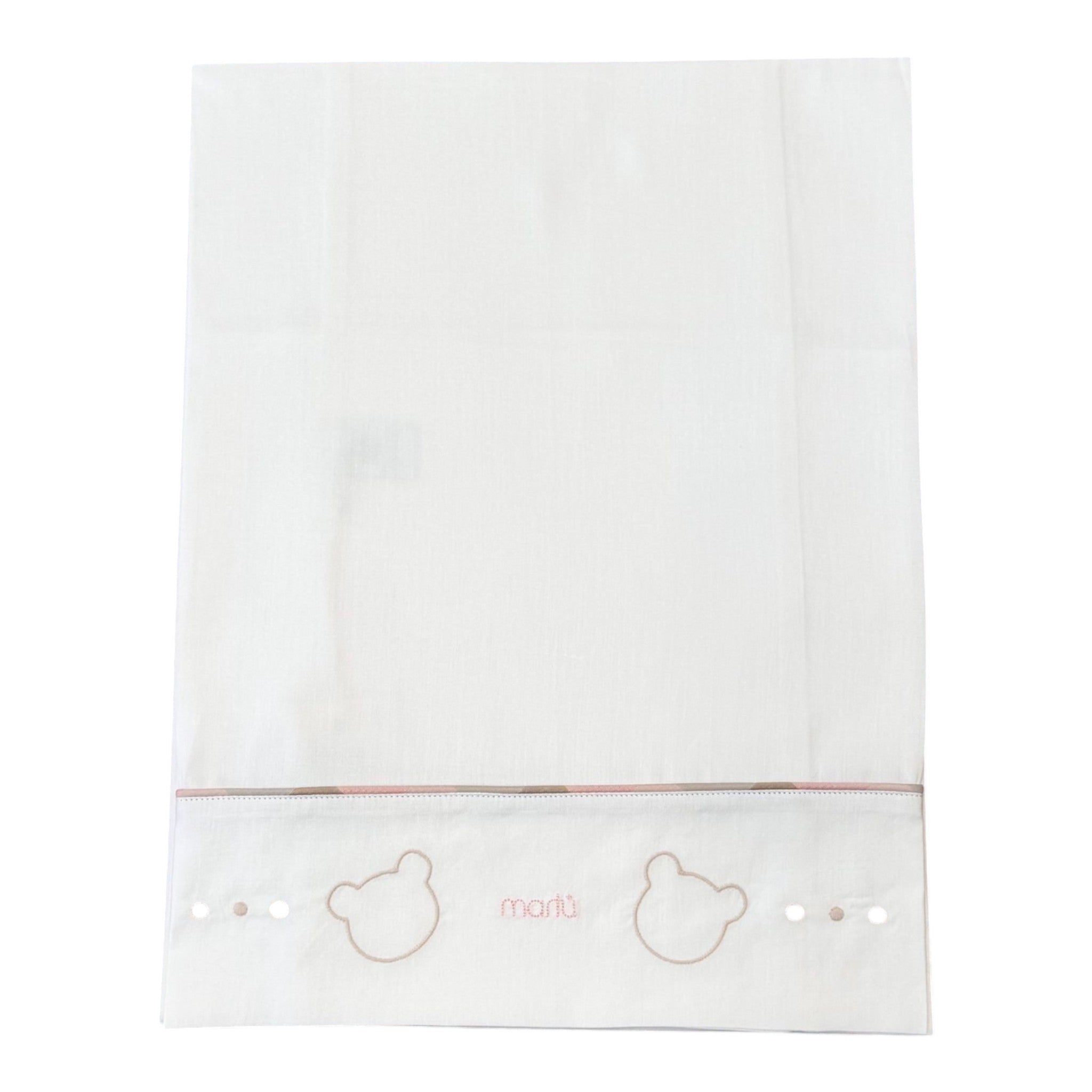 Lenzuolino Neonata Cotone 100% Set 3 Pezzi Vaniglia IN70LE/R corredino e abbigliamento neonato | NANU' BABY