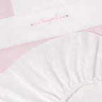 Lenzuolino Neonata Rosa 9992/12 corredino e abbigliamento neonato | NANU' BABY