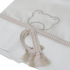 Lenzuolino Orsetta Neonata VANIGLIA IN53LE/R corredino e abbigliamento neonato | NANU' BABY