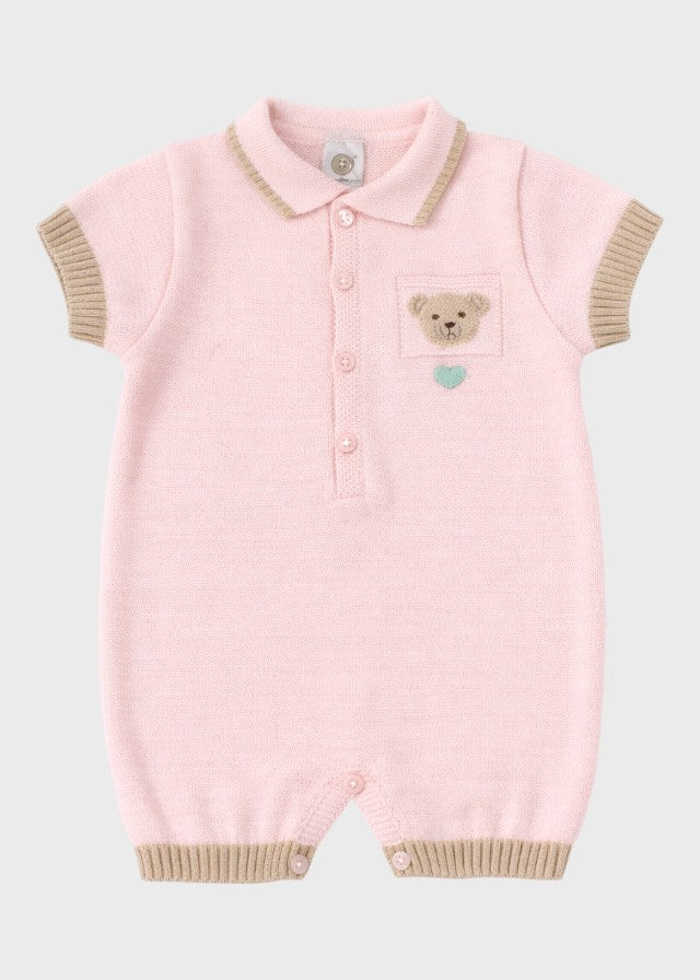 Pink Teddy Playsuit EK6015/R