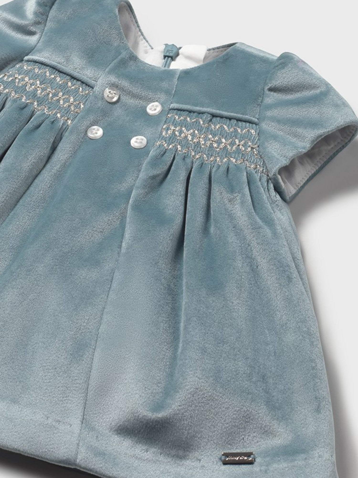 Baby Girl's Dress, Light Blue 2816/33
