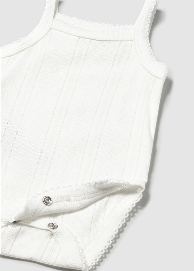 Natural Strap Bodysuit 1745