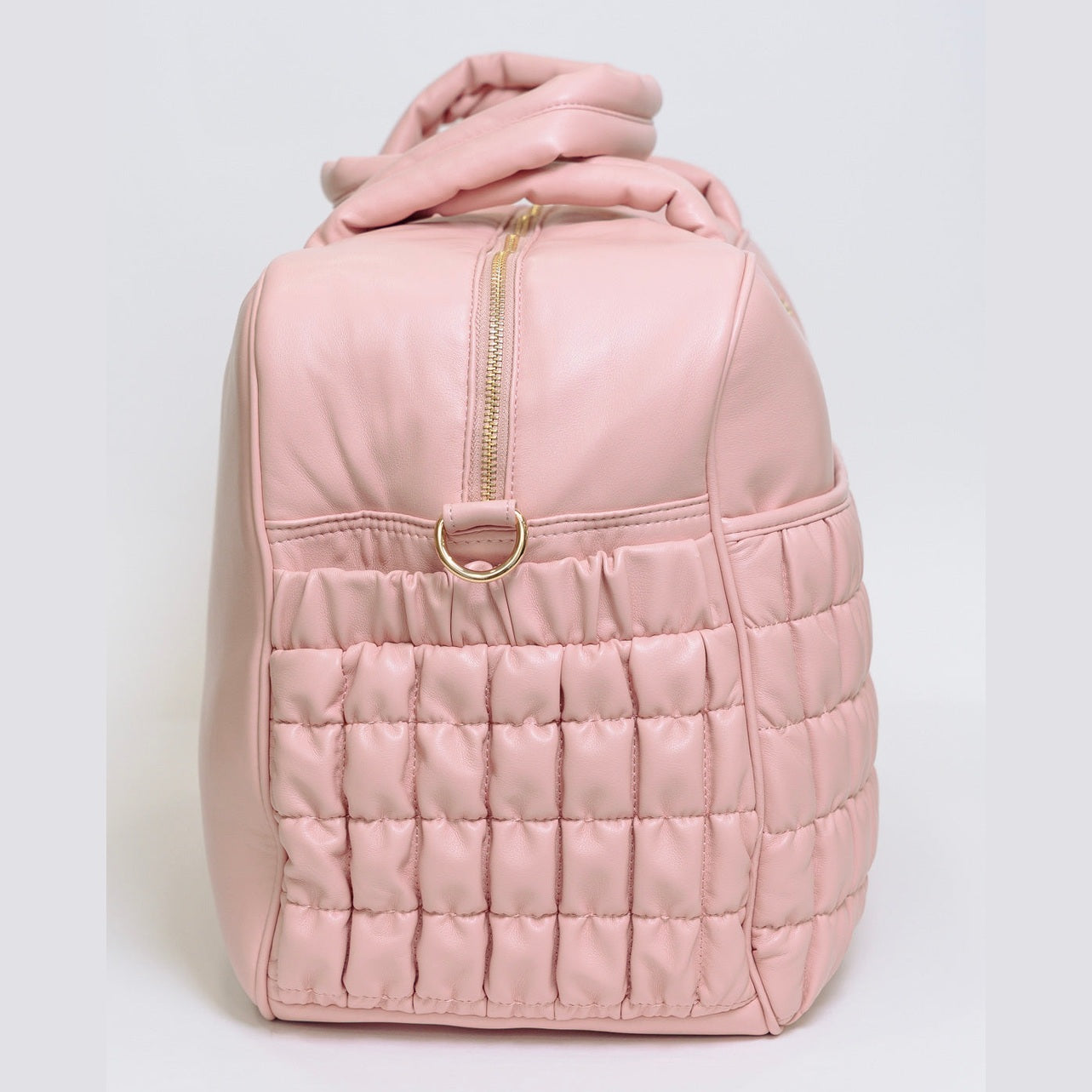 BORSA 48 ORE L ECO PELLE ROSA -  NANU' BABY