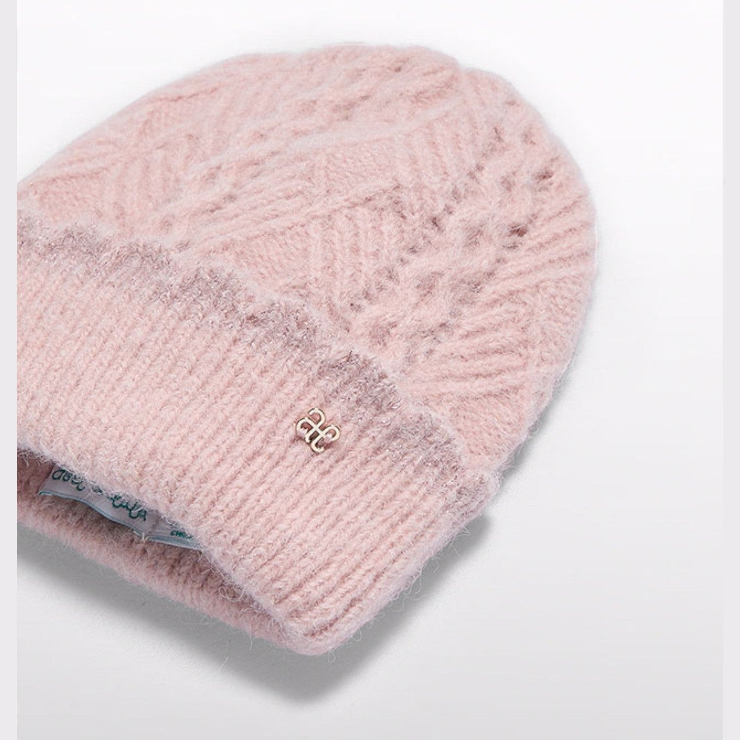 Cappello tricot traforato Bimba Rosa 5962/93 -  NANU' BABY