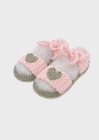 BRINDISI3103 Pink Cotton Sandal