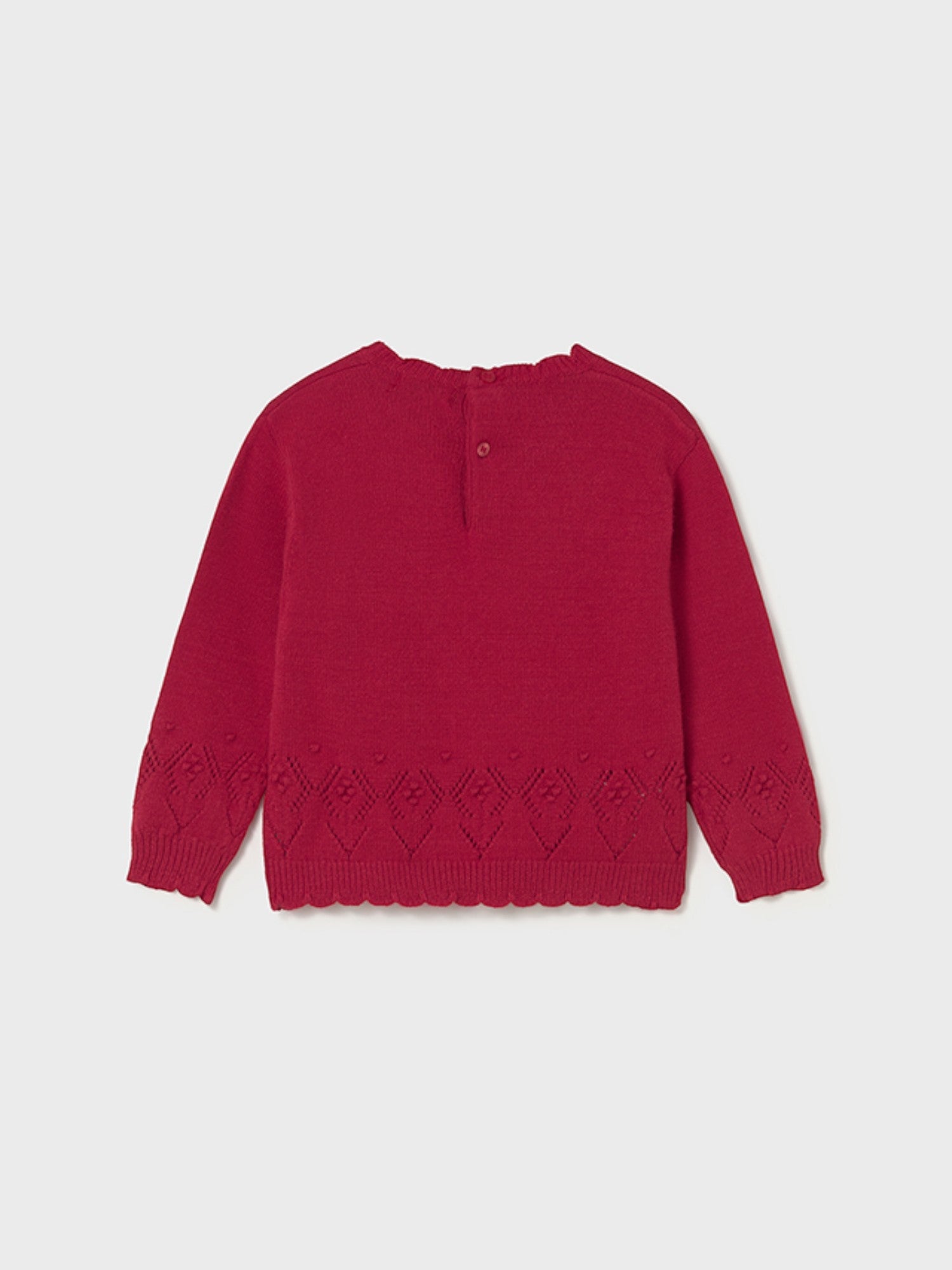 Maglia Bimba Rosso 2353/23 corredino e abbigliamento neonato | NANU' BABY