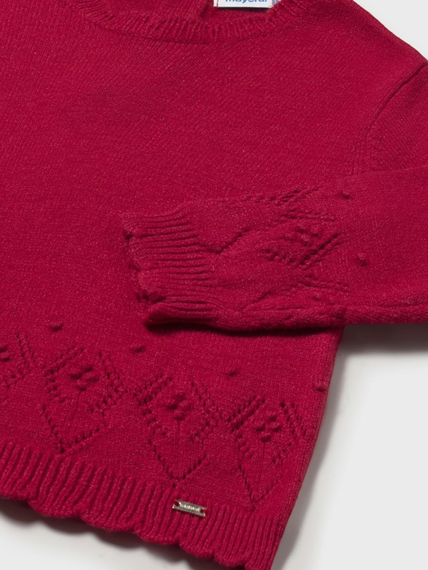 Maglia Bimba Rosso 2353/23 corredino e abbigliamento neonato | NANU' BABY