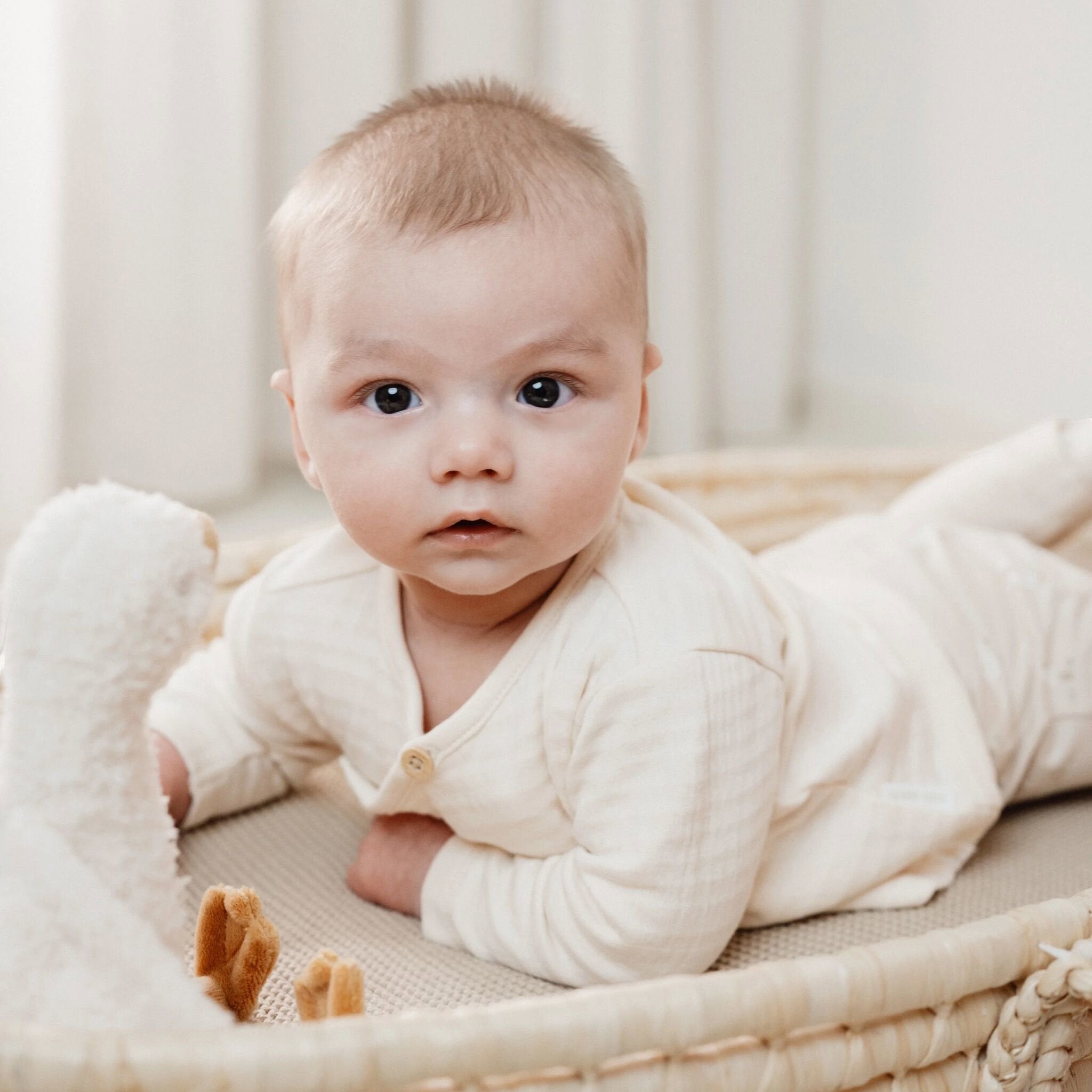 Maglia manica lunga Neonato Beige CL25291019 corredino e abbigliamento neonato | NANU' BABY