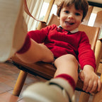 Maglia strutt. Bimbo Rosso 5803/2 corredino e abbigliamento neonato | NANU' BABY