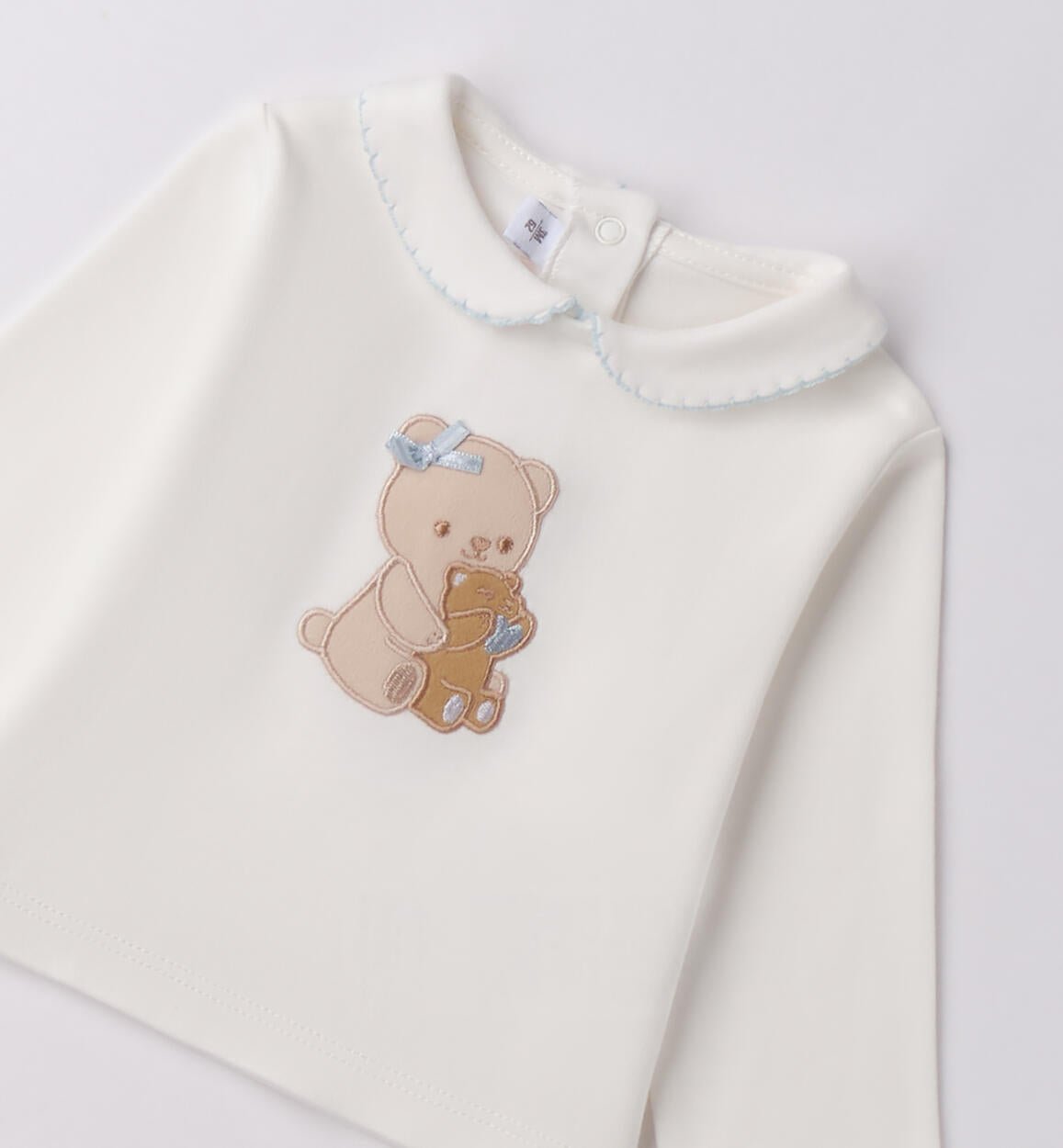 Maglietta Bimba 100% Cotone Interlock 3F749/112 corredino e abbigliamento neonato | NANU' BABY