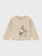 Maglietta m/l Bimba Avorio 2082/91 corredino e abbigliamento neonato | NANU' BABY