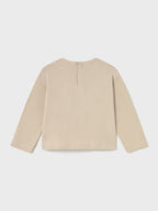 Maglietta m/l Bimba Avorio 2082/91 corredino e abbigliamento neonato | NANU' BABY