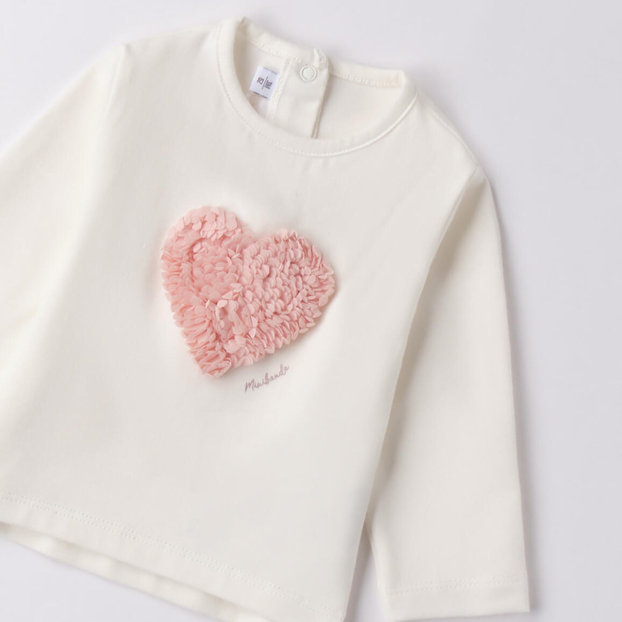 Pink Jersey Cotton Stretch T-Shirt for Girls, Manopesca Brand, 3F711/2714