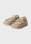 Mocassino Lino Elegante Beige SM41159/T37 corredino e abbigliamento neonato | NANU' BABY