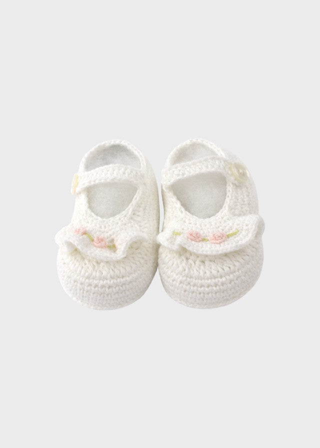 FEDERICA/SC White Vapor Stitch Slippers
