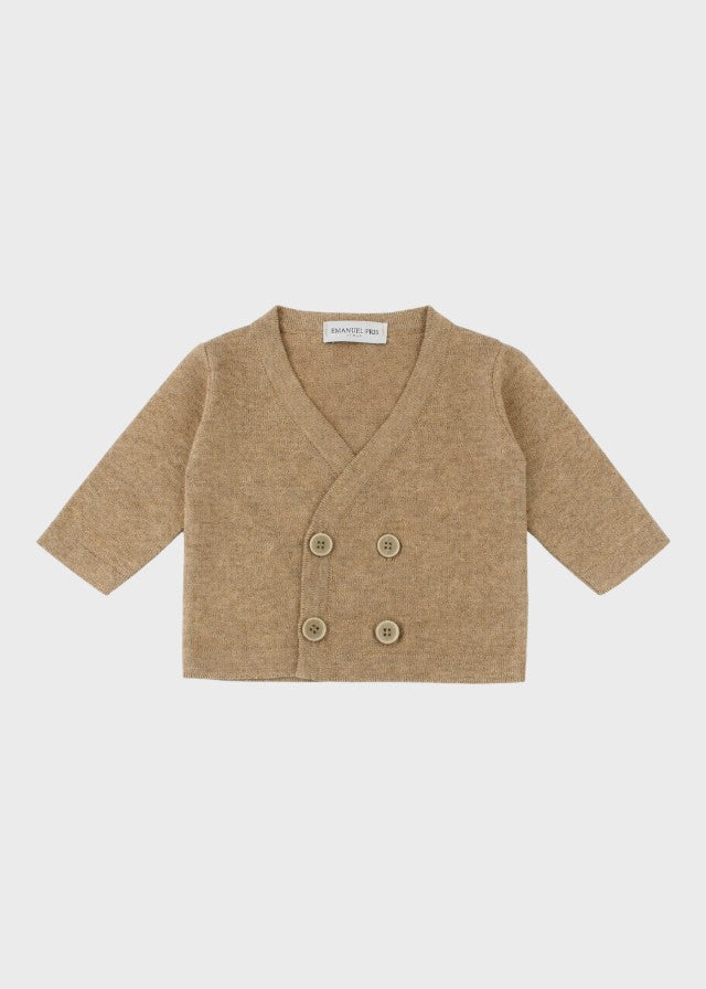 Brown Crossover Cardigan ECA007I/M