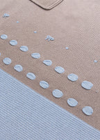 Cotton Blanket with Sand Knots 198/S