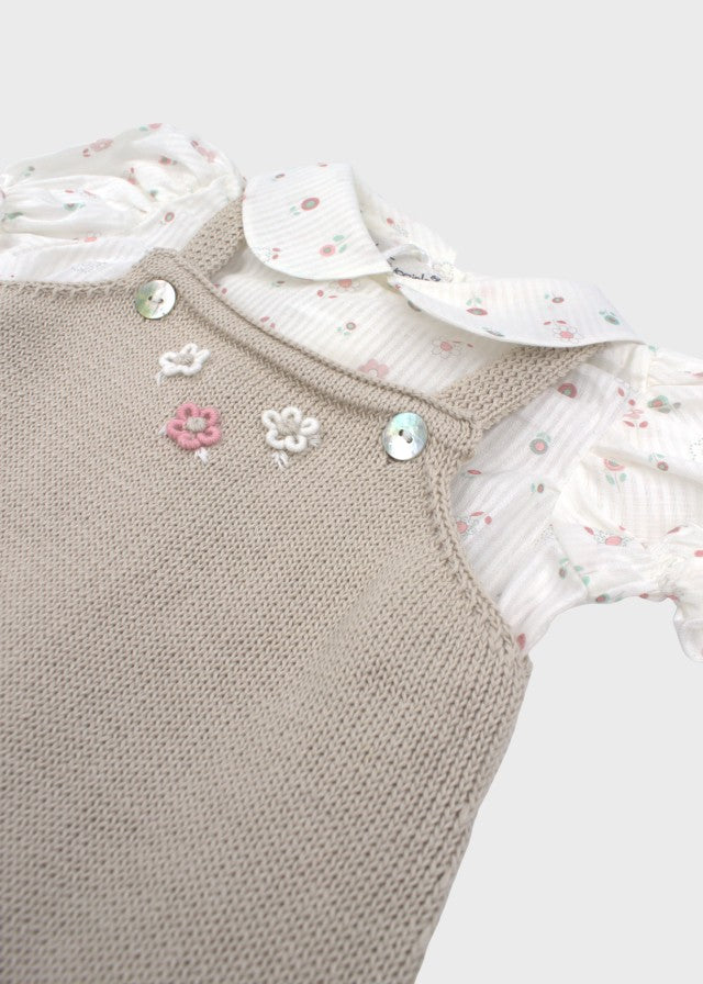 NAIME/AB-T Steam Stitch Dungarees Set