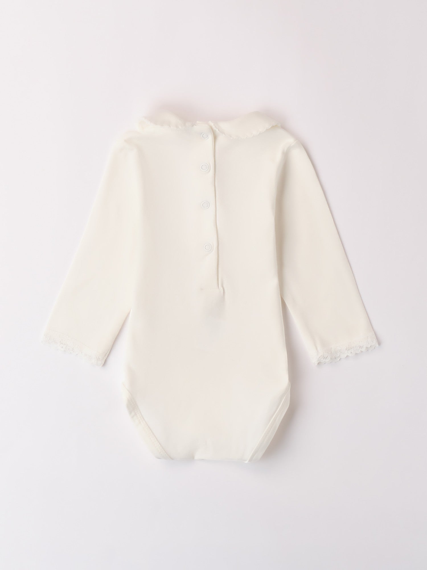 Body Cotone Manica Bianco 3B705/0112