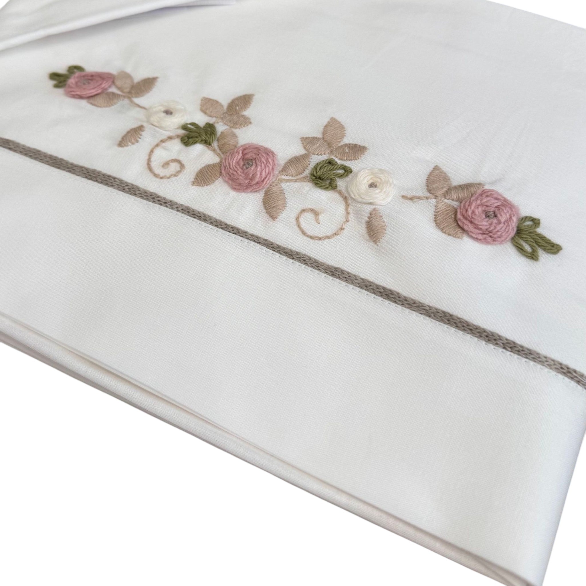 Lenzuolino Neonata Bianco LL1104/R