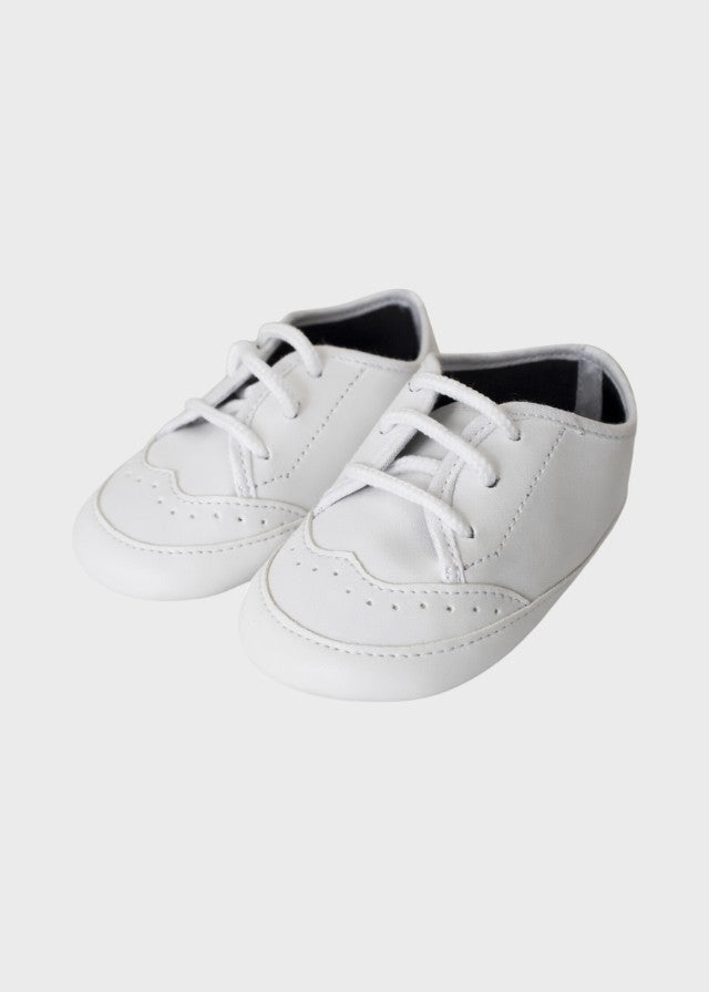 Oxford Shoe White Leather SM4175/T001