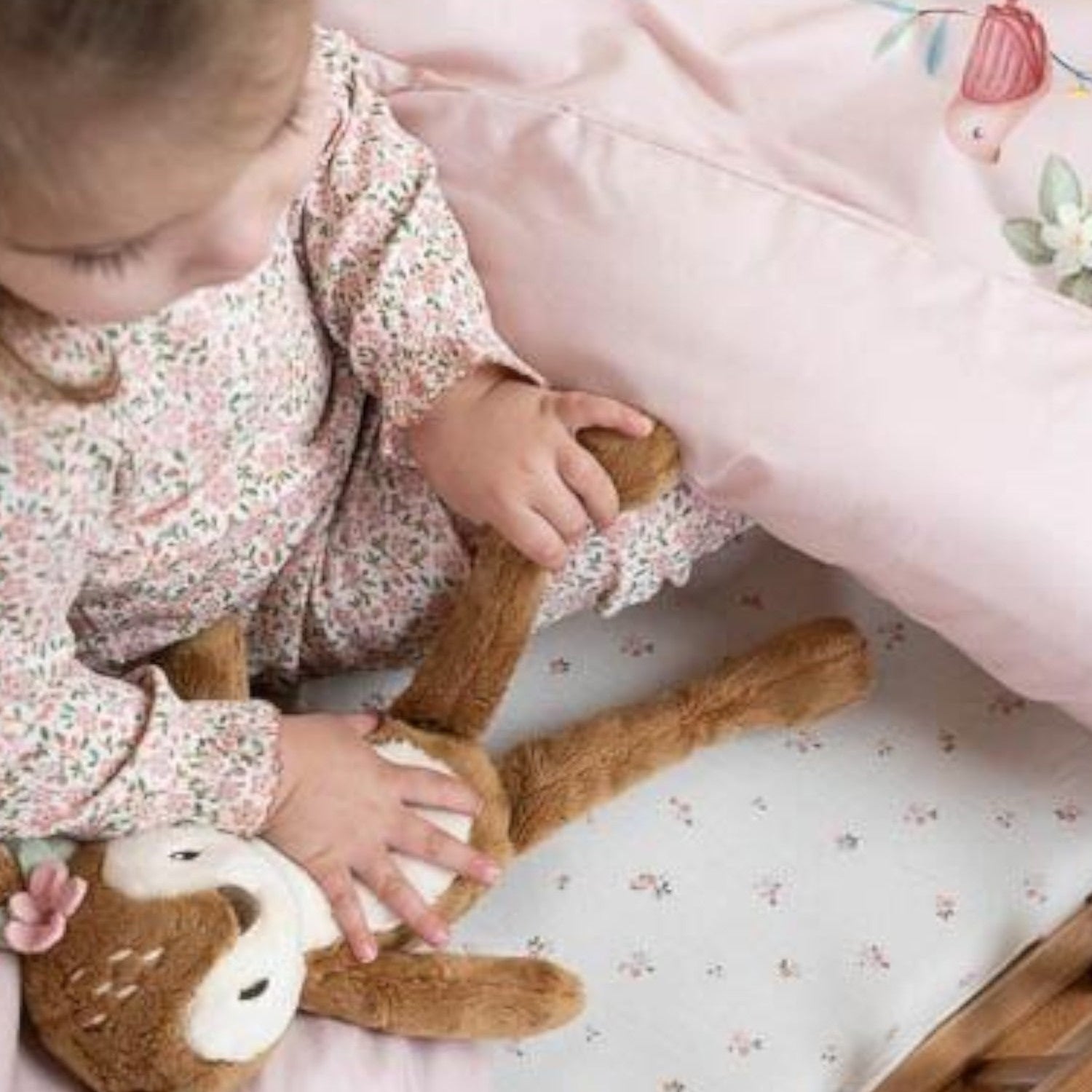 Lenzuolo con angoli per lettino - Giardino delle fate Neonata BIANCO TE10794031 -  NANU' BABY