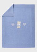 Blue Teddy Cotton Blanket 198/A