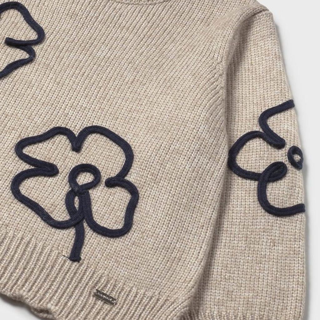 Beige Baby Girl's Sweater 2355/25