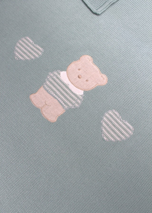 Green Teddy Cotton Blanket 198/S