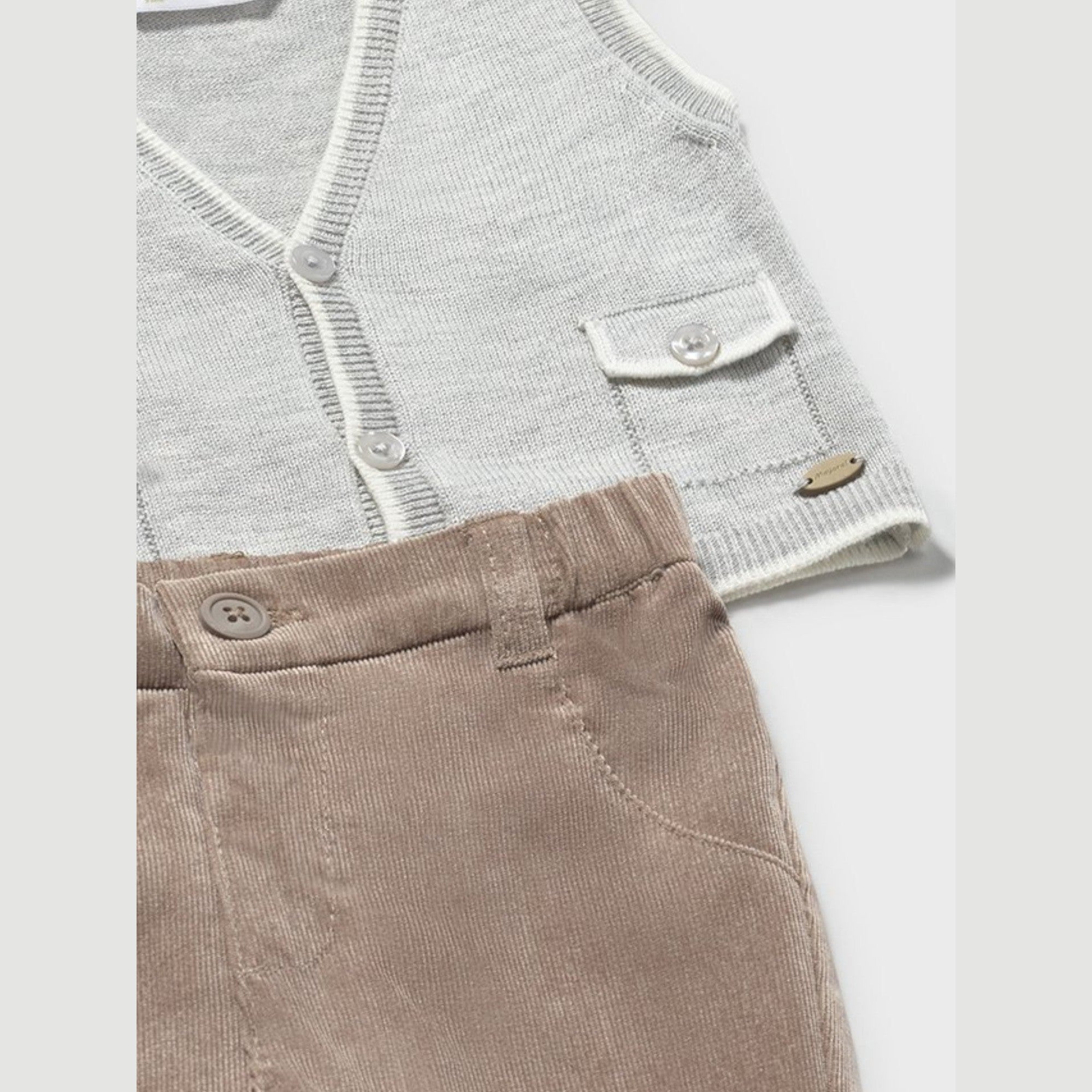 Completo Bimbo Marrone 2582/39 -  NANU' BABY